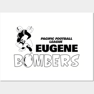 Defunct Eugene Bombers Football 1966 Posters and Art